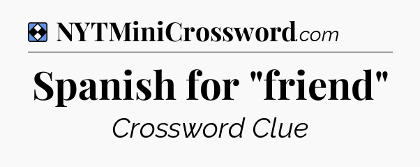 Solution: Spanish for 