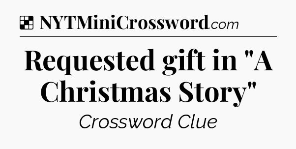 Solution: Requested gift in 