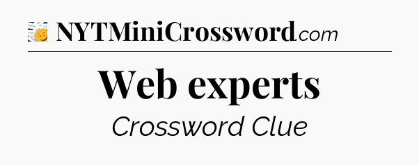 Web experts - 7 Little Words