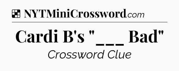 Solution: Cardi B's 
