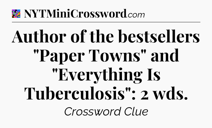 Author of the bestsellers 