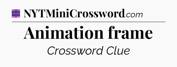 Animation frame - Thomas Joseph Crossword