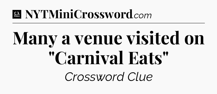 Many a venue visited on 