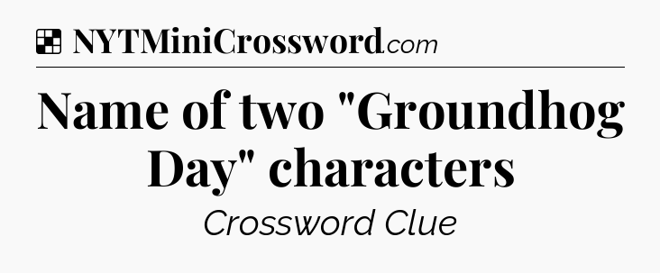 Solution: Name of two 