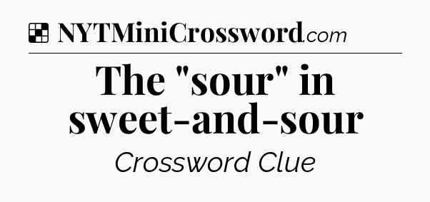Solution: The 