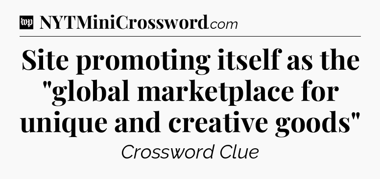 Site promoting itself as the 