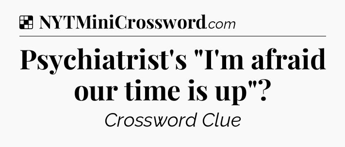 Solution: Psychiatrist's 