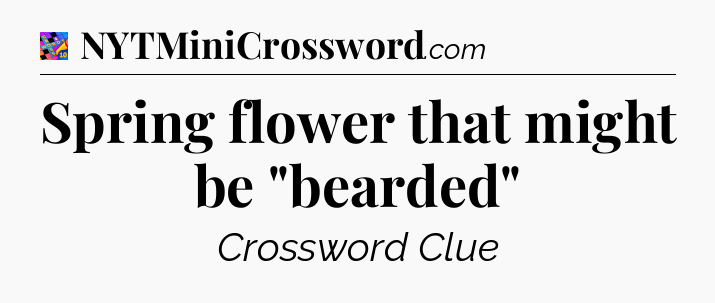 Spring flower that might be 