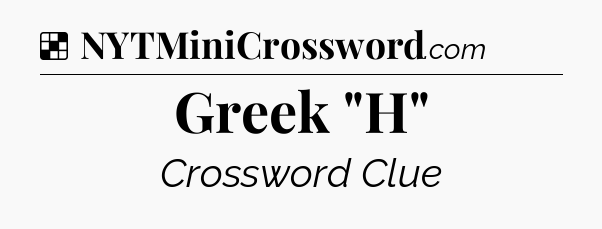 Solution: Greek 