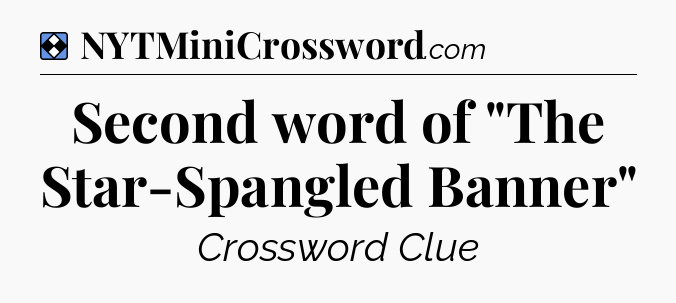 Solution: Second word of 