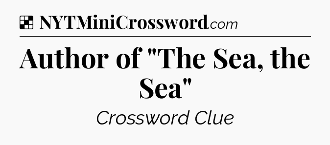 Solution: Author of 