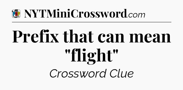 Prefix that can mean 