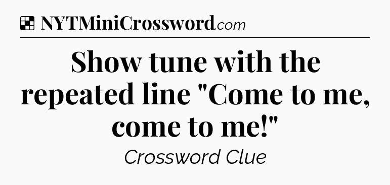 Solution: Show tune with the repeated line 