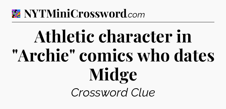 Athletic character in 