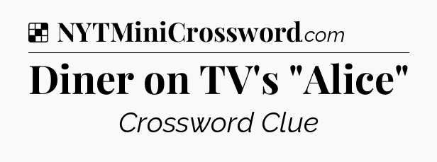 Solution: Diner on TV's 