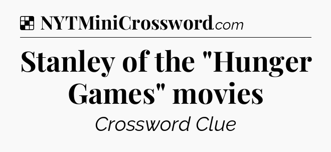 Solution: Stanley of the 