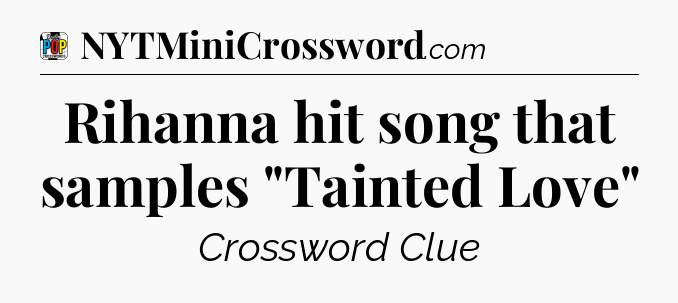 Rihanna hit song that samples 