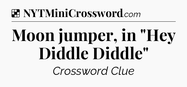 Solution: Moon jumper, in 