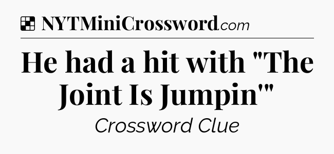 Solution: He had a hit with 