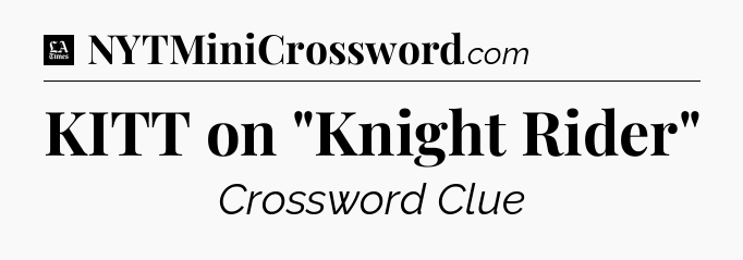 KITT on 