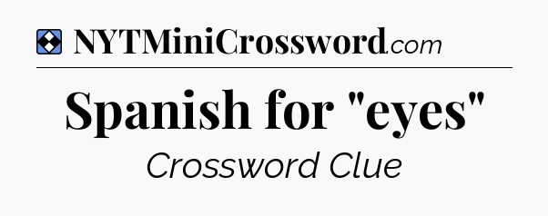 Solution: Spanish for 