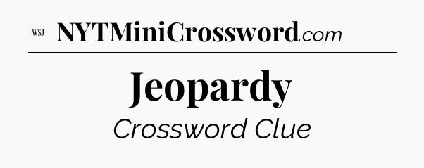 Jeopardy - WSJ Crossword