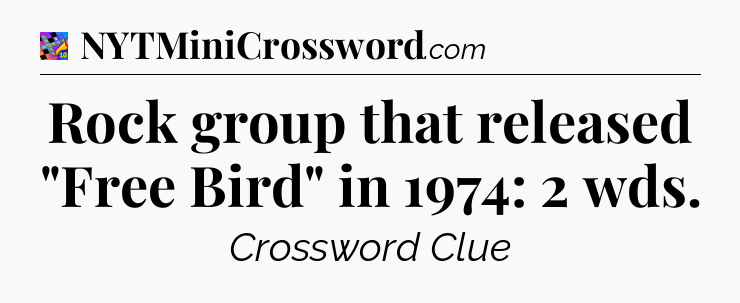 Rock group that released 