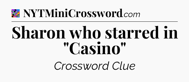 Sharon who starred in 