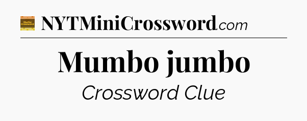 Mumbo jumbo - Eugene Sheffer Crossword