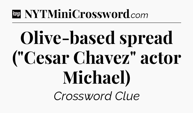 Olive-based spread (