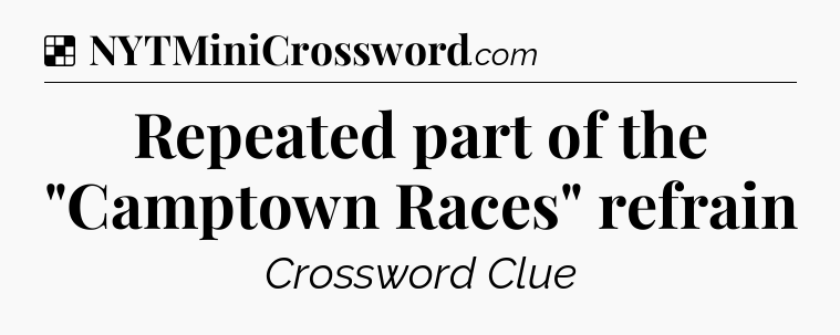 Solution: Repeated part of the 