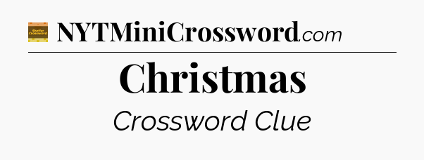 Christmas - Eugene Sheffer Crossword