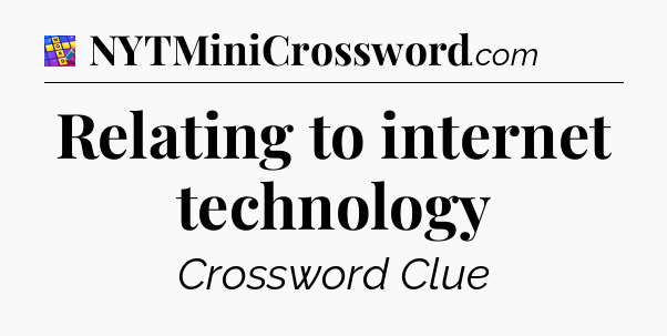 Relating to internet technology Codycross