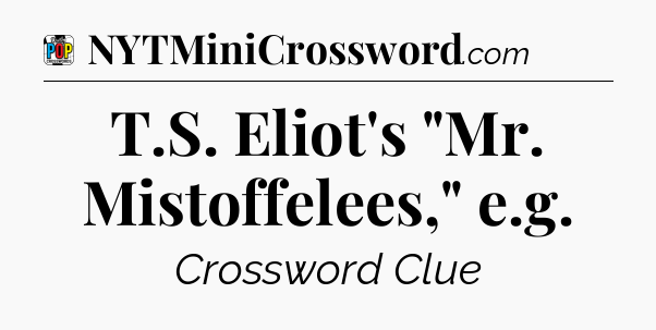 T.S. Eliot's 