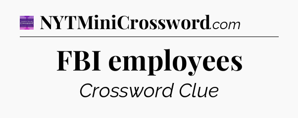 FBI employees - Thomas Joseph Crossword
