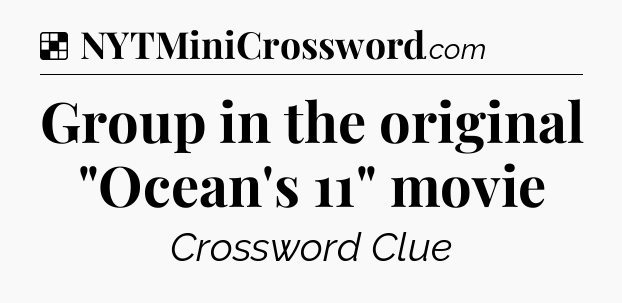 Solution: Group in the original 