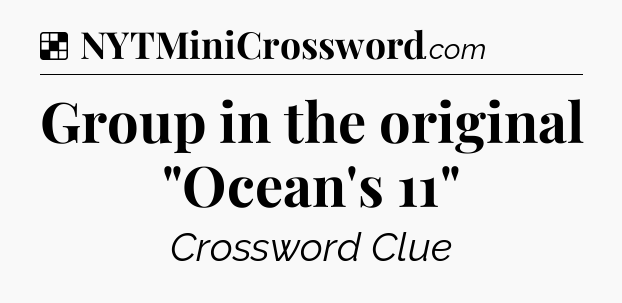 Solution: Group in the original 