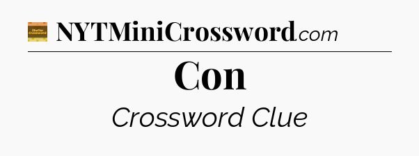 Con crossword clue Eugene Sheffer
