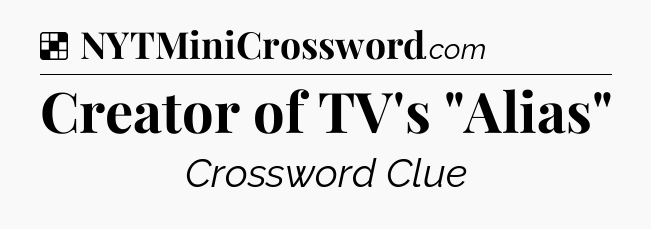 Solution: Creator of TV's 