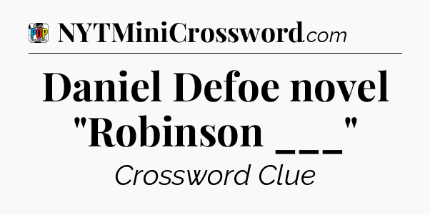 Daniel Defoe novel 