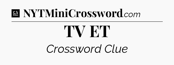 TV ET - LA Times Crossword