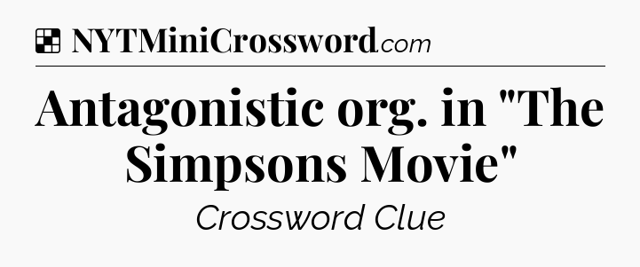 Solution: Antagonistic org. in 