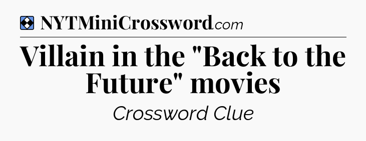 Solution: Villain in the 