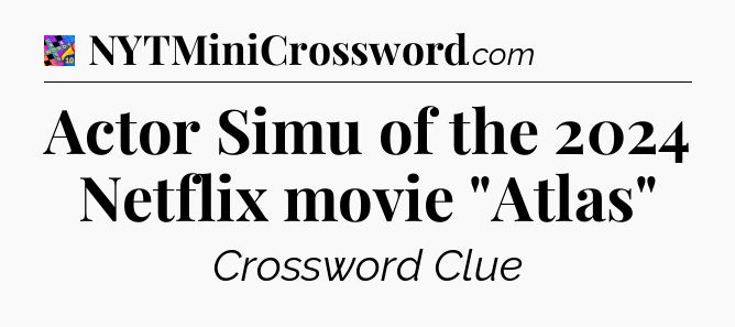 Actor Simu of the 2024 Netflix movie 