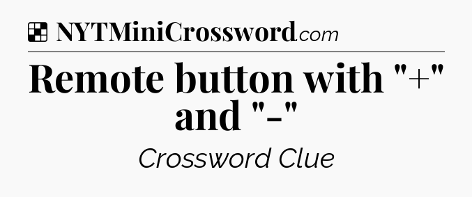Solution: Remote button with 