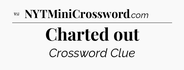Charted out - WSJ Crossword