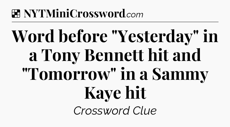 Solution: Word before 