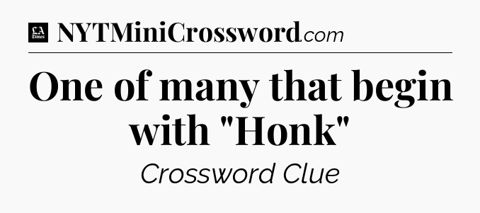 One of many that begin with 