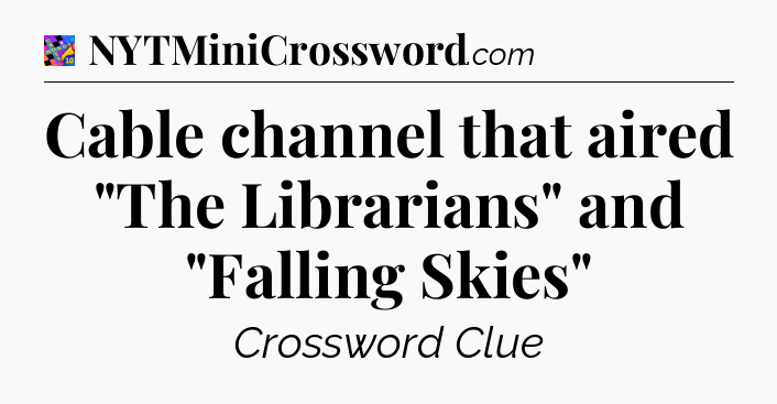 Cable channel that aired 