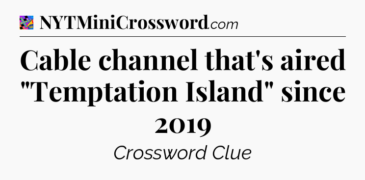 Cable channel that's aired 